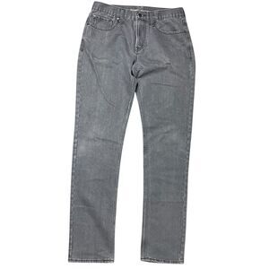 Old Navy Jeans Mens 32x35 Gray Denim Slim Stretch Cotton Smart Casual Streetwear